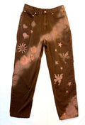 Hand Splash-Dyed Levi's – Stars, Butterflies, Suns & Hearts